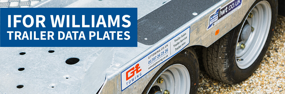 Ifor Williams Trailer with stickers