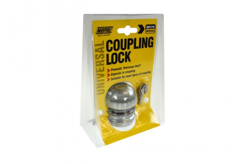 Universal Trailer Ball Hitch Coupling Lock - MP279