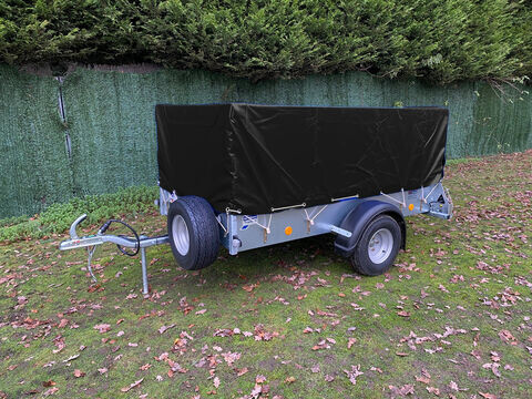 Ifor Williams P6e Mesh Trailer Cover in Black